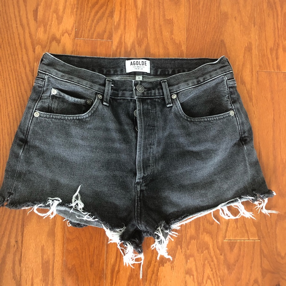 Agolde Parker cutoff shorts